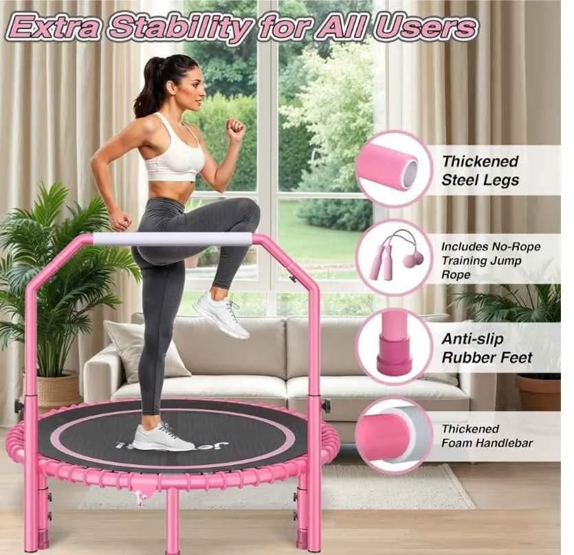 40 inch Indoor Fitness Rebounder image indicator(2)