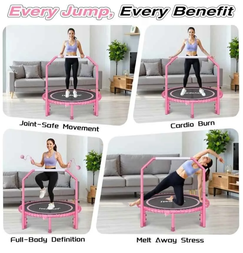 40 inch Indoor Fitness Rebounder image indicator(5)