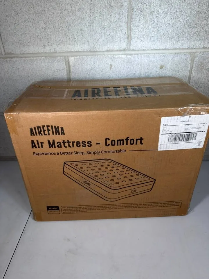 Airefina 18" Air Mattress King Size with Built-in Pump image indicator(3)