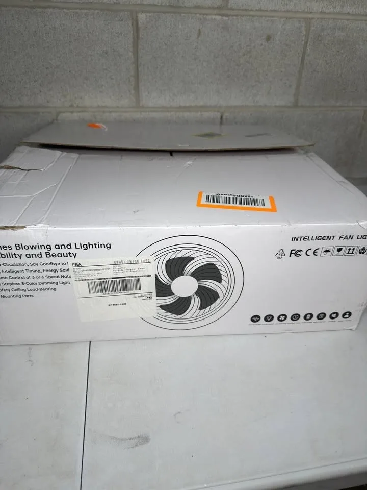 Enwinup Ceiling Fan with Lights and Remote,18.9in 3 Colors image indicator(4)