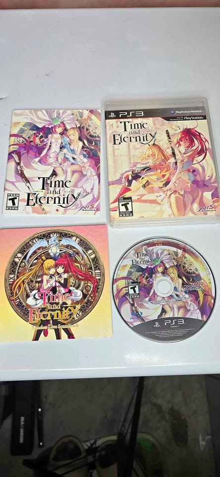 Time And Eternity PS3 Complete With Manual CIB Tested