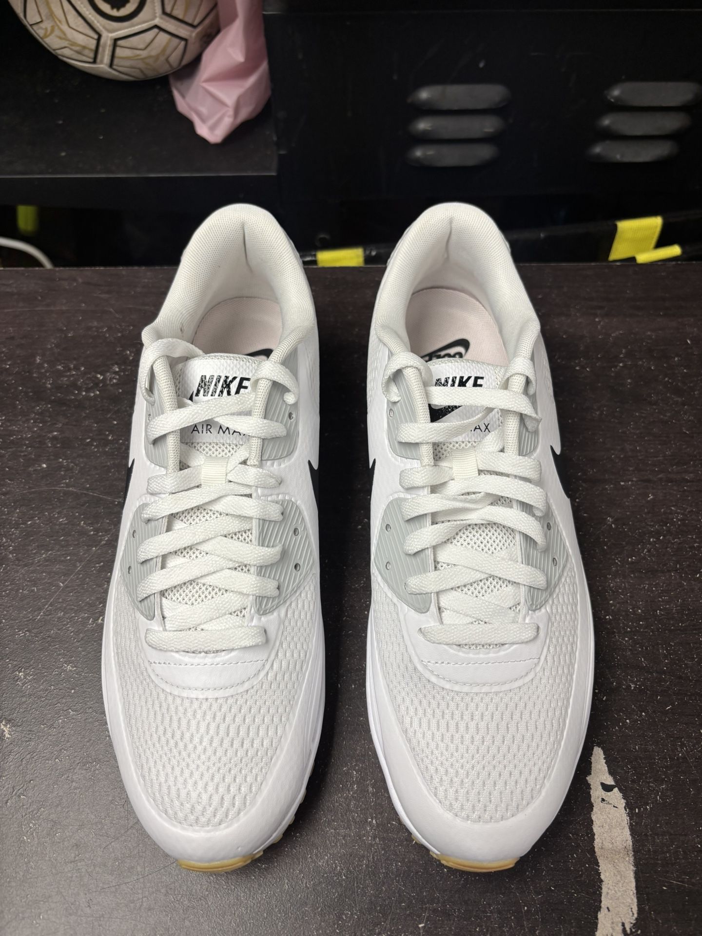 Nike Air Max 90 Golf White Black - photo 2