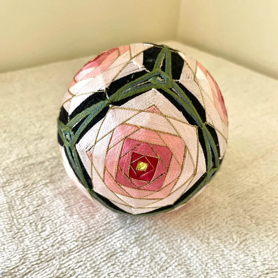 Handcrafted Japanese Temari Ball Set – 4 pieces image indicator(7)