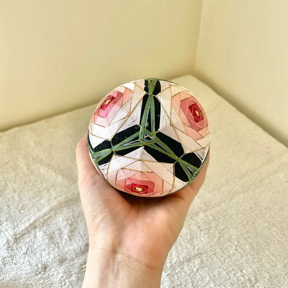 Handcrafted Japanese Temari Ball Set – 4 pieces image indicator(8)