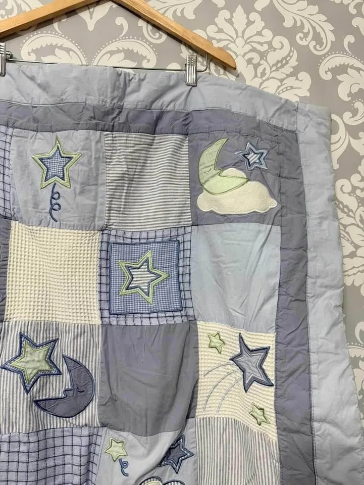 Kidsline Patchwork Baby Quilt Blanket image indicator(2)