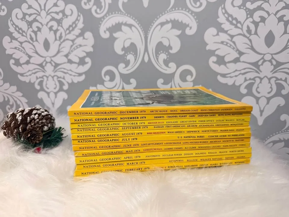 National Geographic Magazine 1979 Full Set
