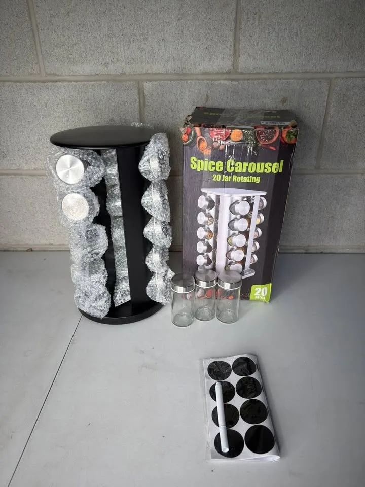 Baker Boutique Spice Rack Organizer for Countertop image indicator(2)