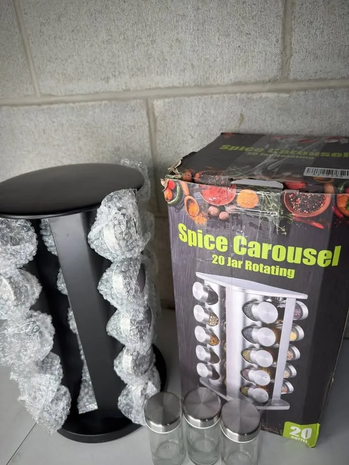 Baker Boutique Spice Rack Organizer for Countertop image indicator(3)