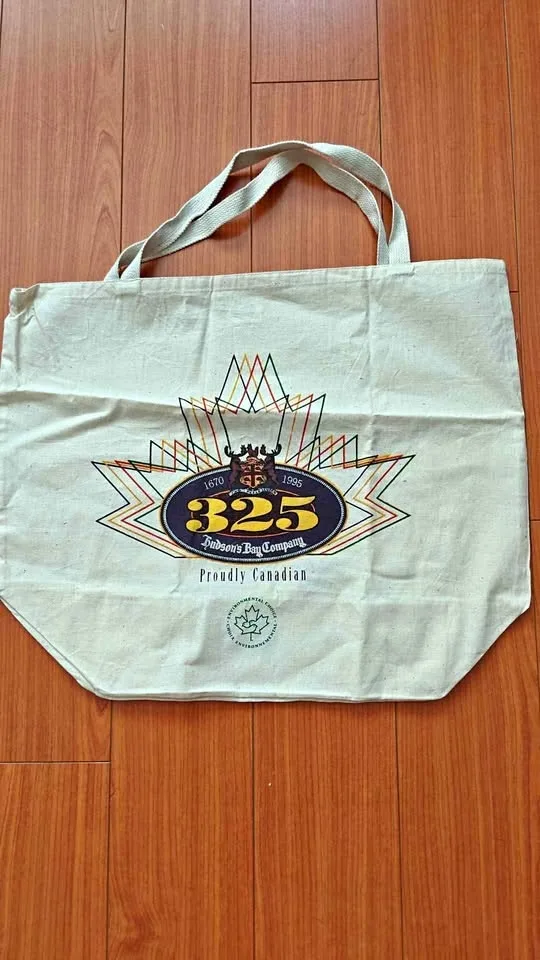 Collectible Hudson's Bay tote bag