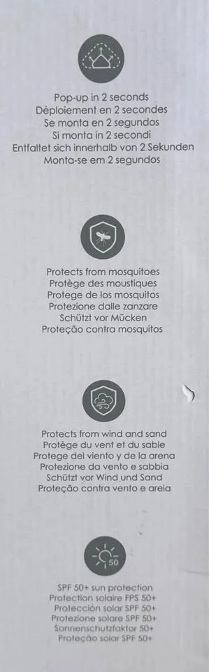 Bbluv Nido 2-in-1 Travel and Play Tent image indicator(5)