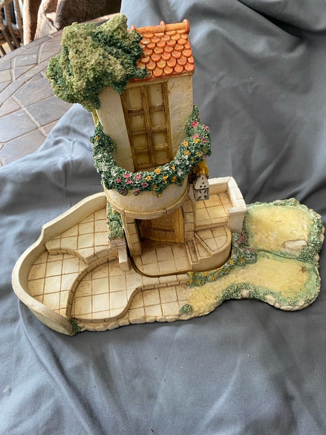Goebel Hummelscape Torhaus Garten Garden Display 2 Piece