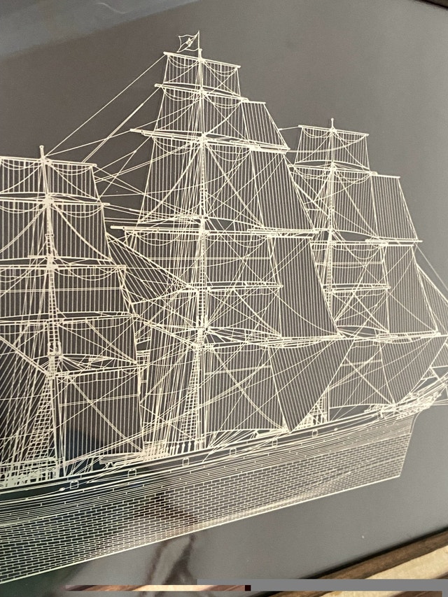 Sterling Silver Clipper Ship Cutty Sark Franklin Mint 1976 - photo 2