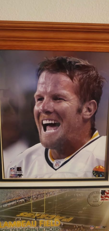 Brett Favre USPS Photo & Stamped Envelope - photo 2