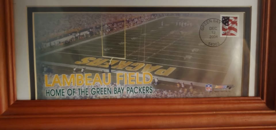 Brett Favre USPS Photo & Stamped Envelope - photo 3
