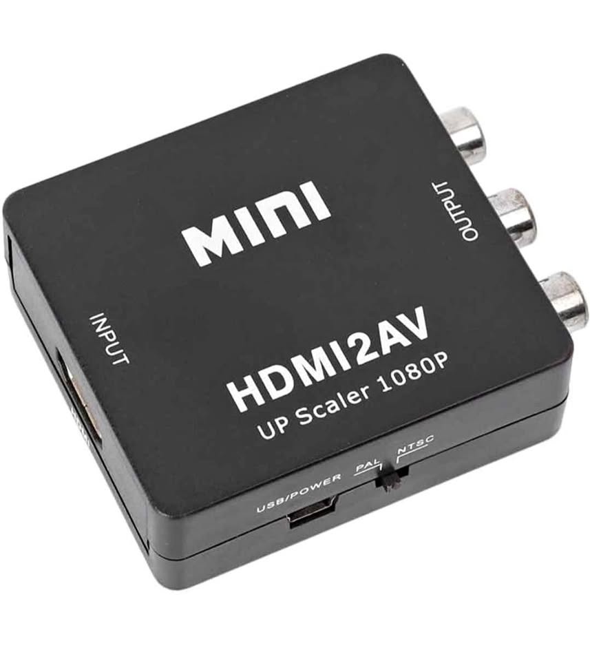 Mini 1080P Audio HDMI To AV Converter Video