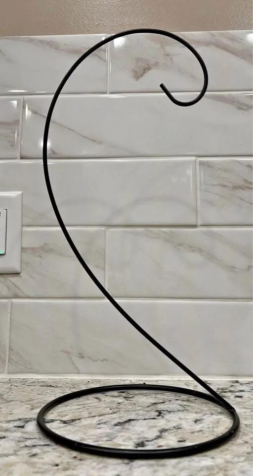 Standing Display Hooks - Metal - Black