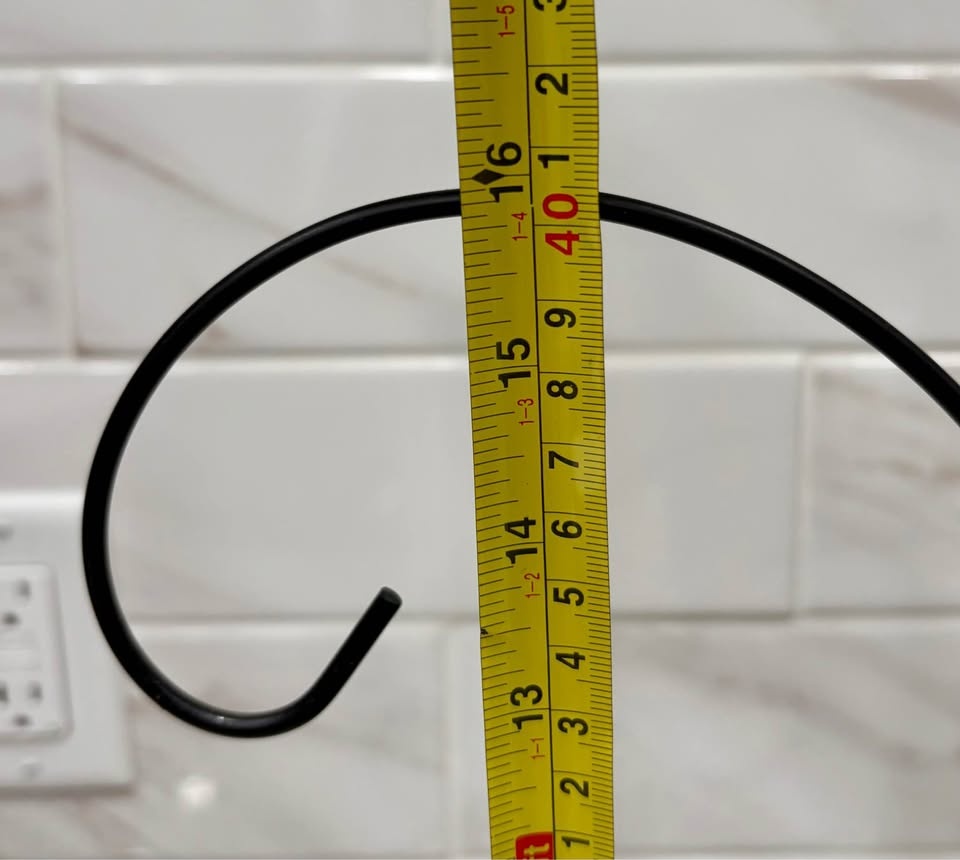 Standing Display Hooks - Metal - Black - photo 2