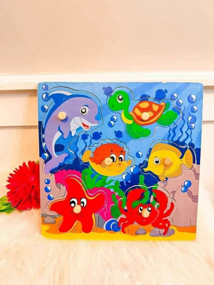 Wooden Under The Sea Puzzle