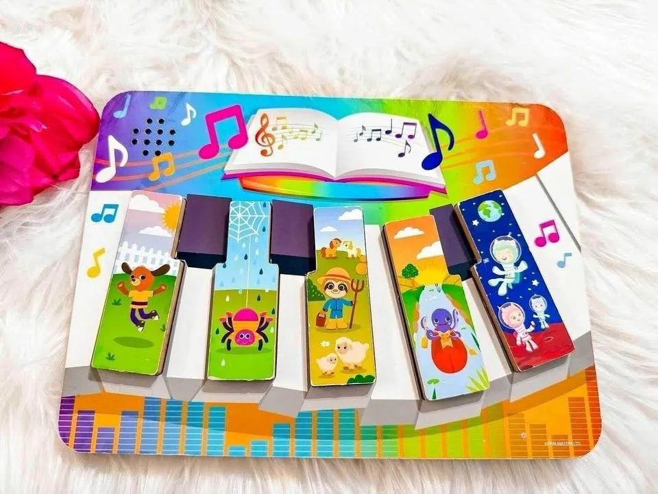 Spin Master Piano Notes Wood Sound Puzzle