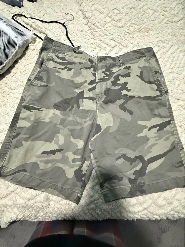 camo shorts