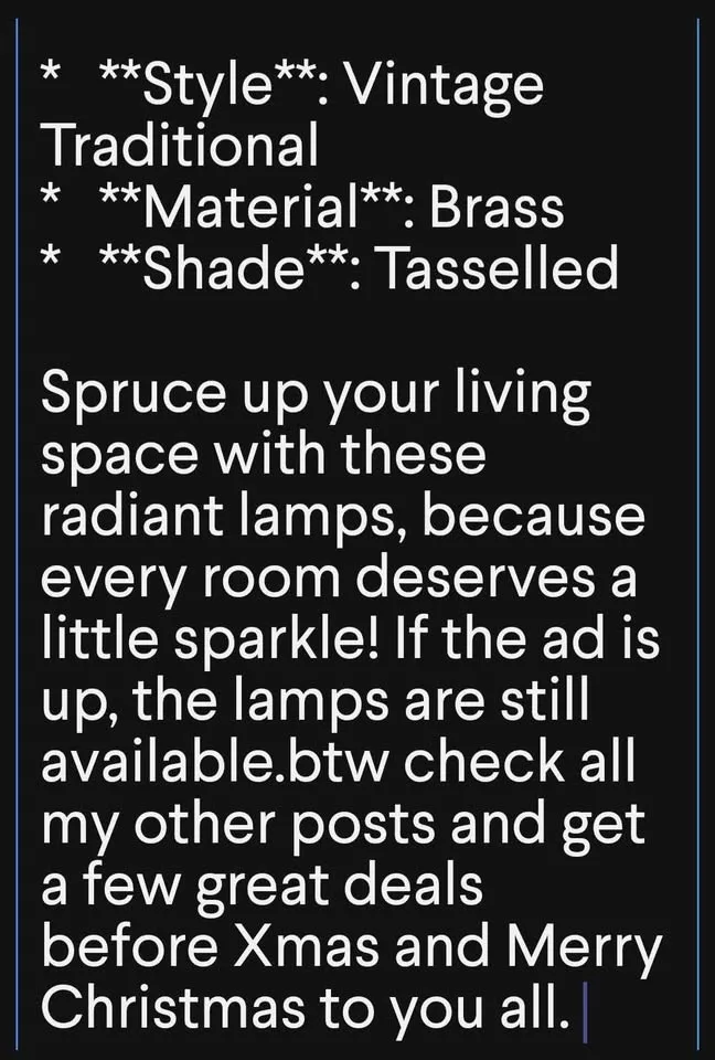 Vintage lamps image indicator(7)