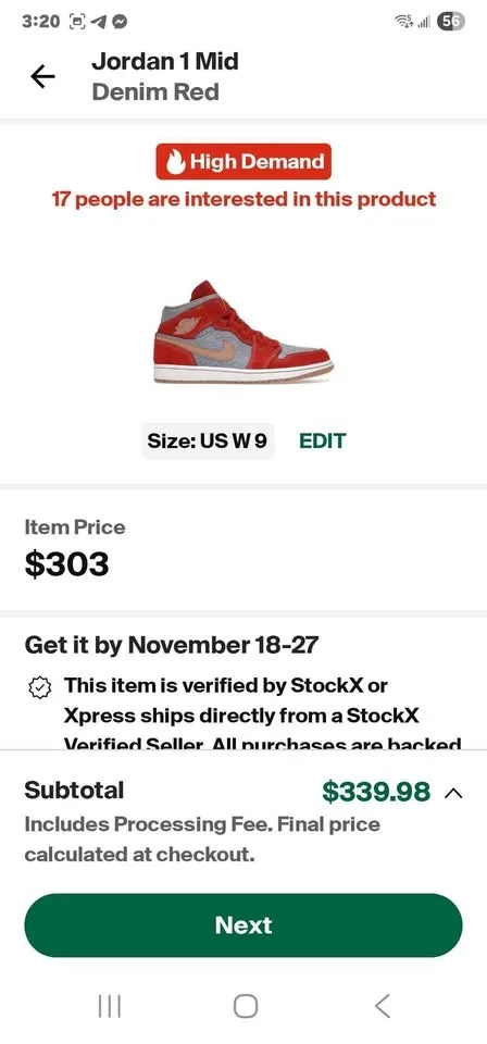 Jordan 1 Retro High OG Chicago Lost and Found image indicator(2)
