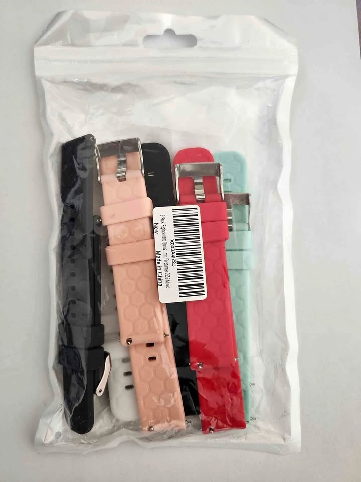 Smart watch straps - 18 mm - Pack of 6 colours