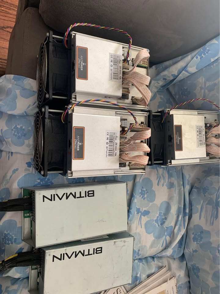 FOUR ASIC miner: ONE Antminer Z9 and THREE Z9 mini with PSUs - photo 5
