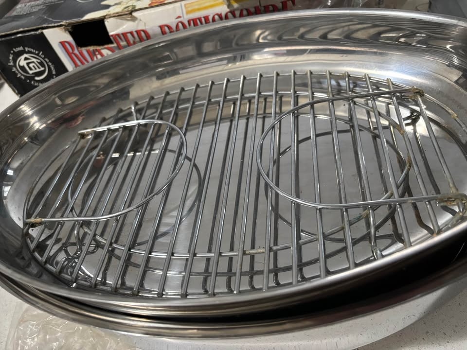 New stainless steel 9L rotisserie pan - photo 5