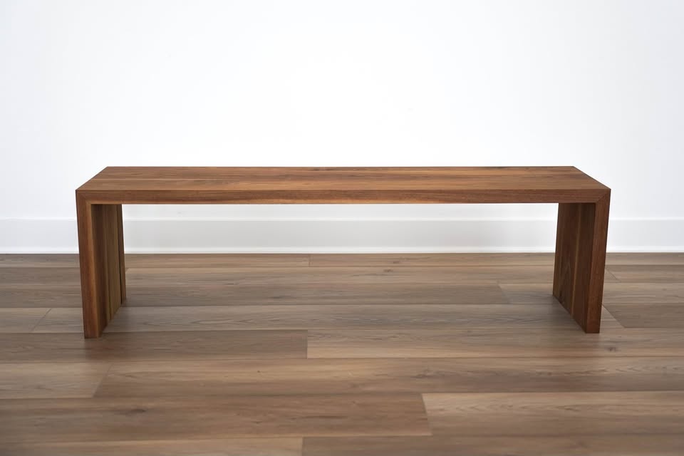 Orig $1,220 ARTISAN BORN MODERN WATERFALL WOOD - photo 5