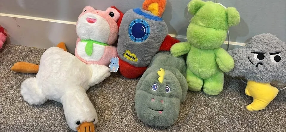 Bundle of 6 Plush Toys