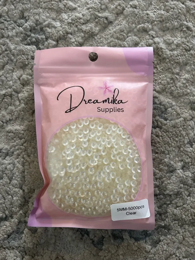 Dreamika Supplies 5 Bag Bundle 25K Jelly Rhinestones image indicator(2)
