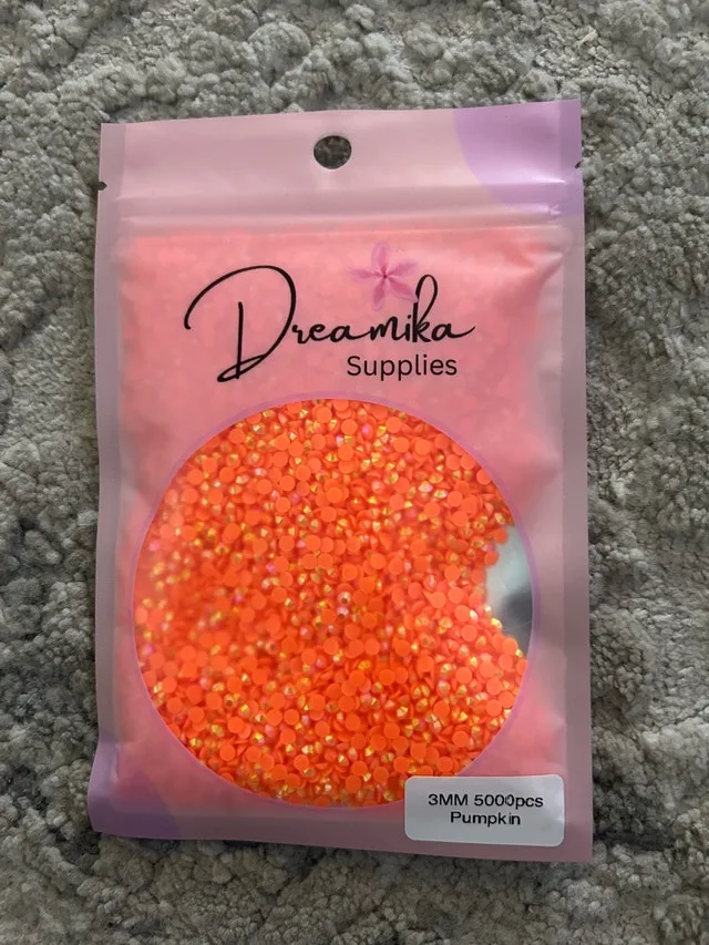 Dreamika Supplies 5 Bag Bundle 25K Jelly Rhinestones image indicator(3)