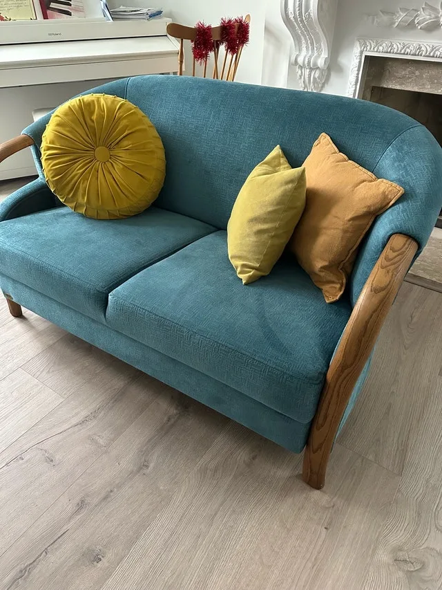 Furniture Set: Sofa Bed, Loveseat, and Armchair image indicator(8)