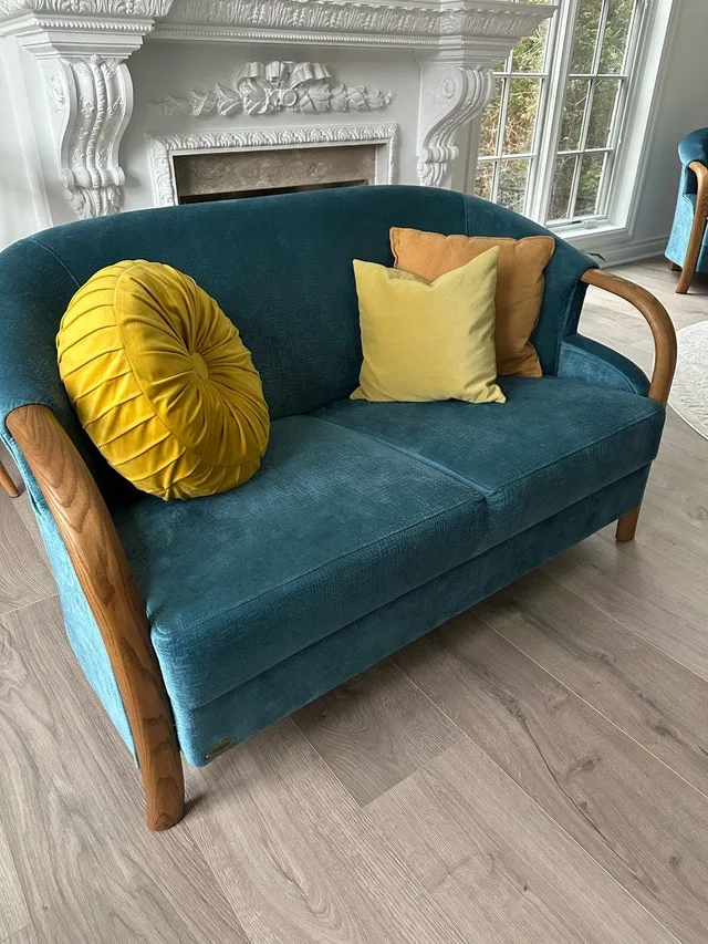 Furniture Set: Sofa Bed, Loveseat, and Armchair image indicator(9)