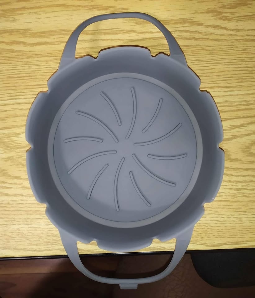 3-piece Silicon Air Fryer Liner - photo 3