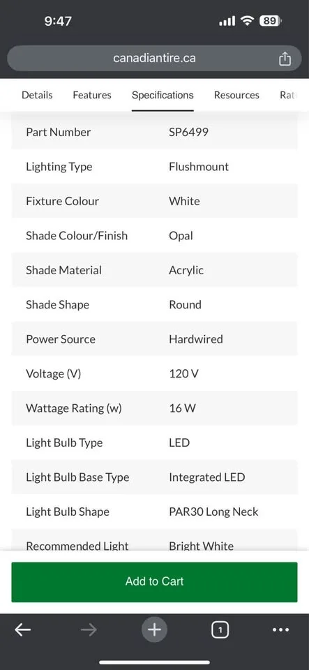 Homewell led flush mount ceiling light image indicator(3)
