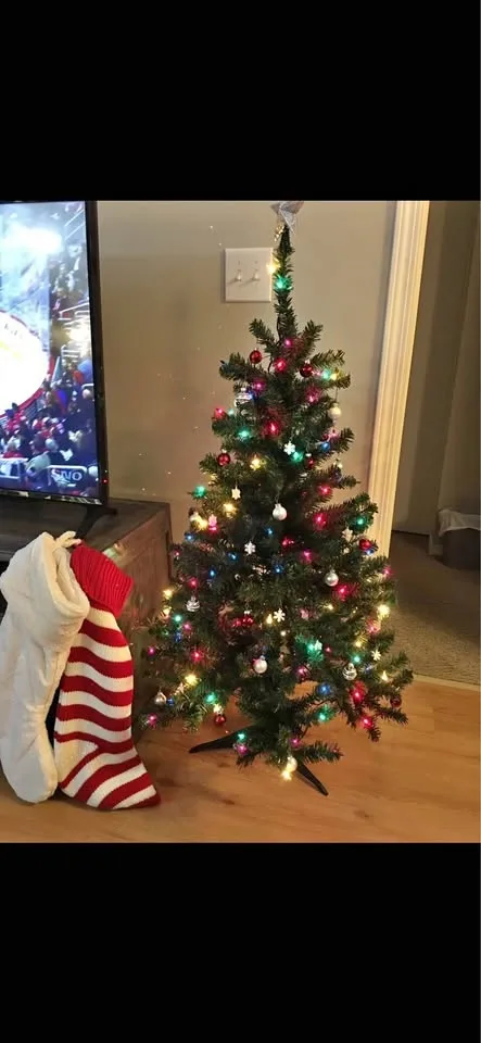 4 Ft PreLit Christmas Tree