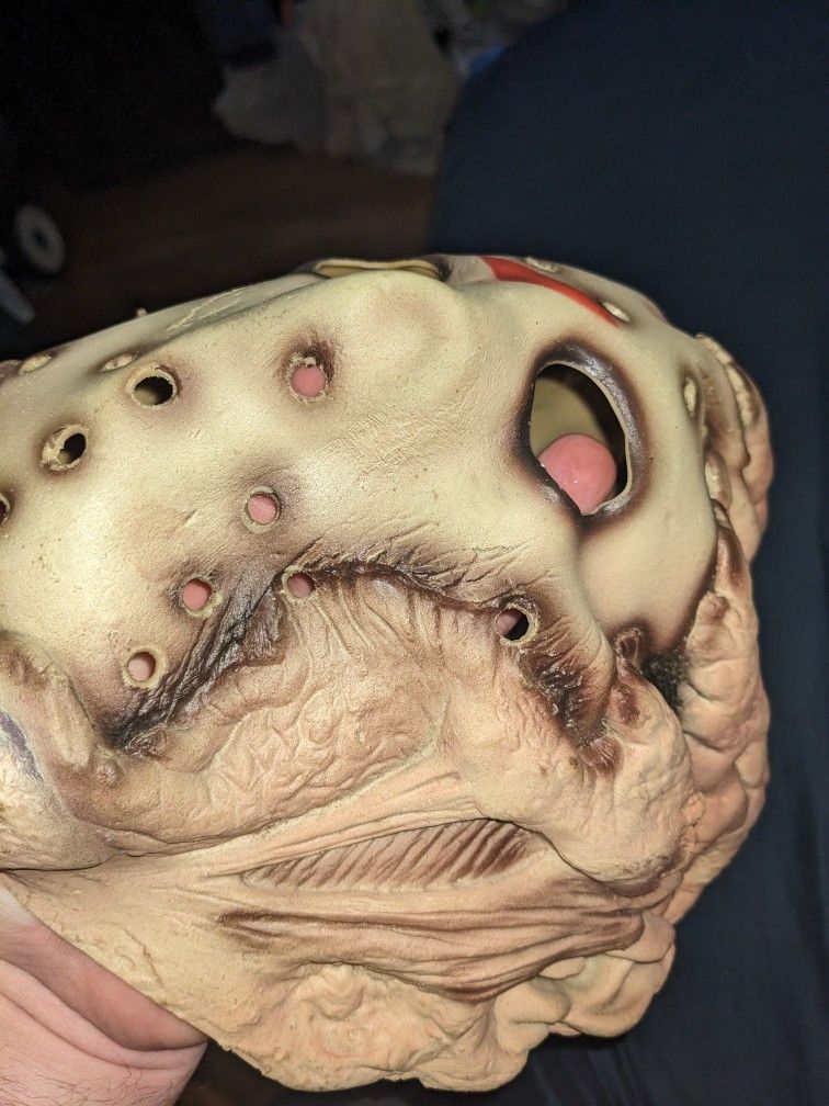 Jason goes to hell Halloween mask 1993 new line productions - photo 2