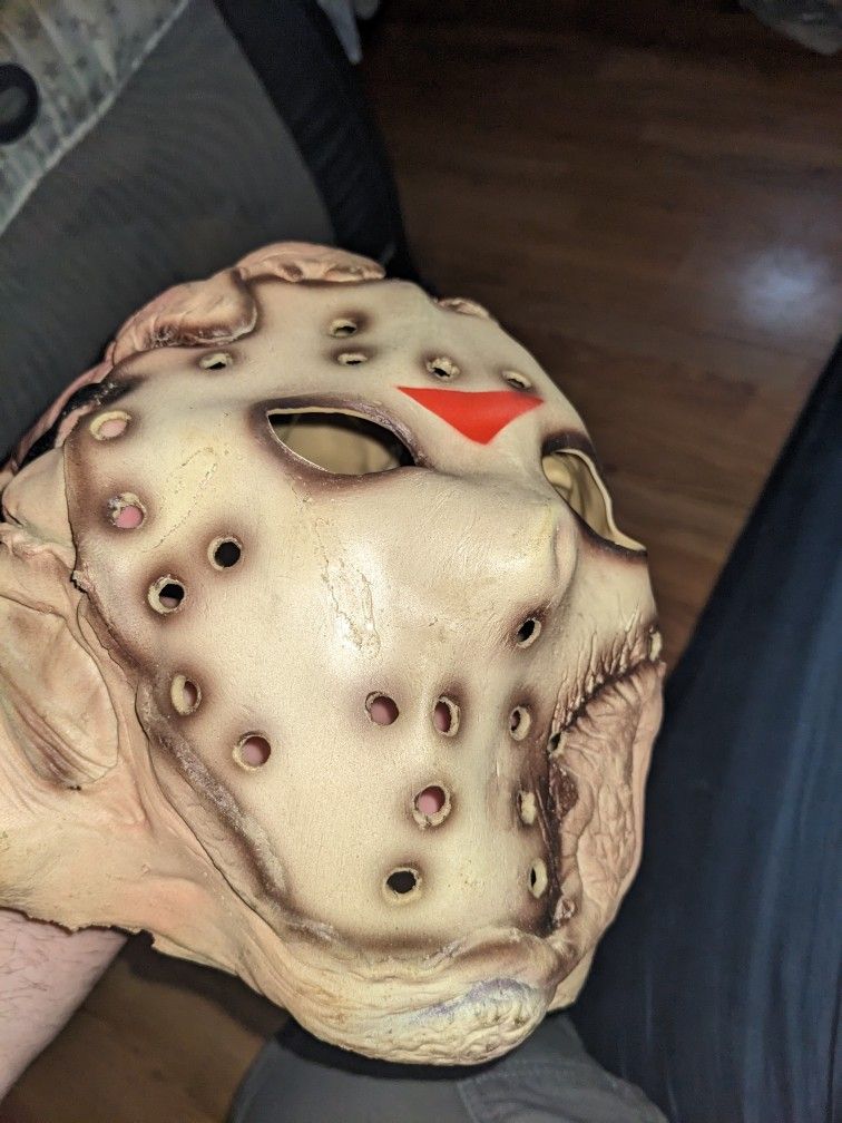 Jason goes to hell Halloween mask 1993 new line productions - photo 3