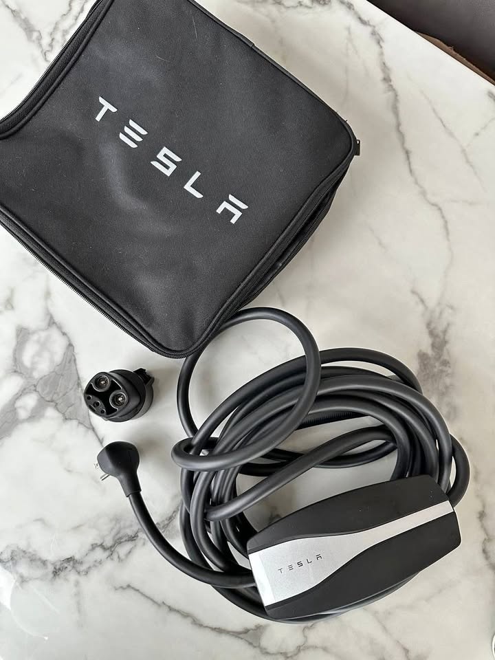 Tesla Mobile Connector EV Charger with Adapter