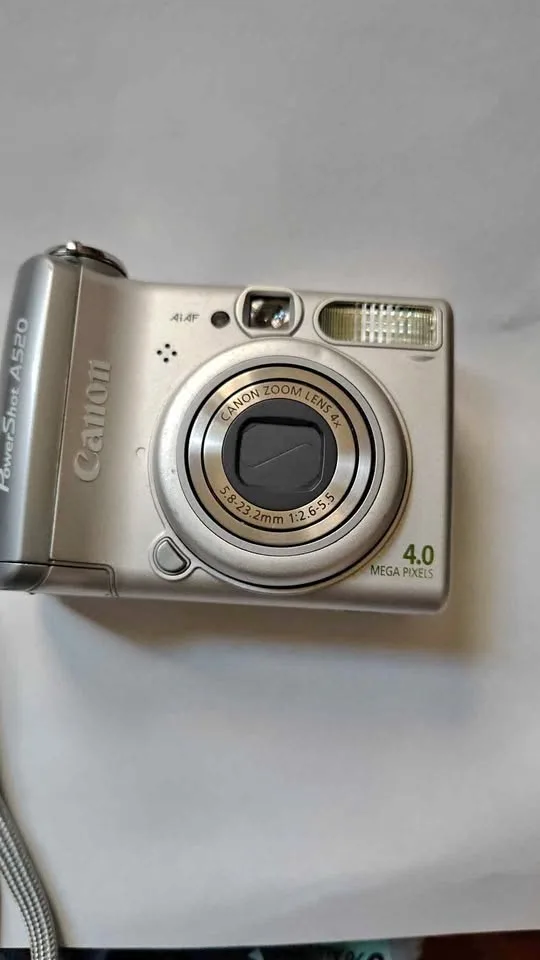 Canon a520 digital camera workinf