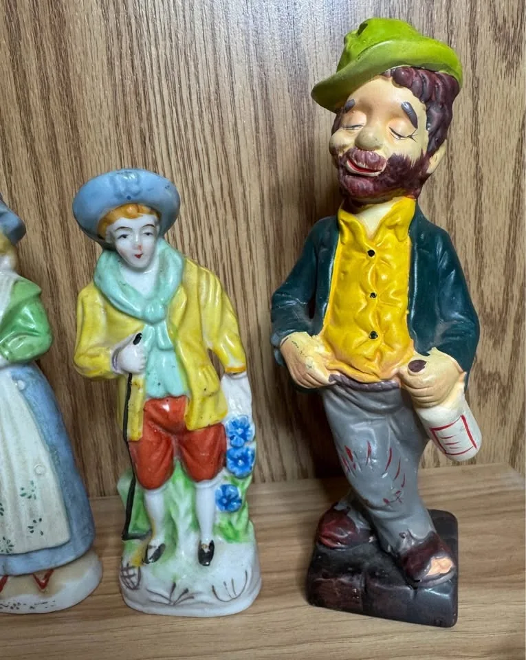 7 Vintage Porcelain Figurines - Circa 1945-1955 - $40 image indicator(2)