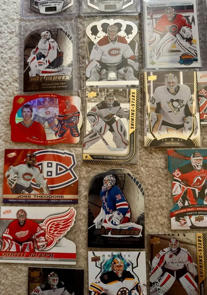 NHL Hockey Goalie Trading Cards - All goalies image indicator(5)