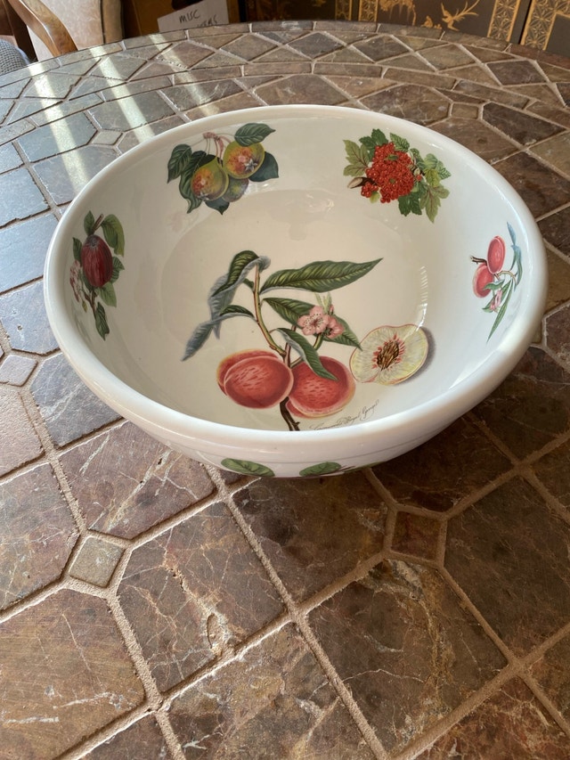 Pomona Portmeirion ceramic large serving bowl, vintage - photo 3