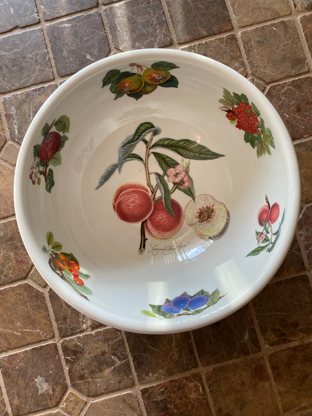 Pomona Portmeirion ceramic large serving bowl, vintage - photo 4