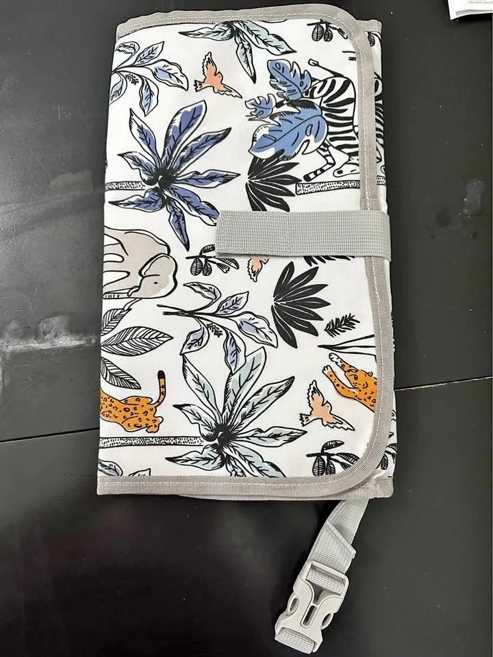 Diaper changing mat