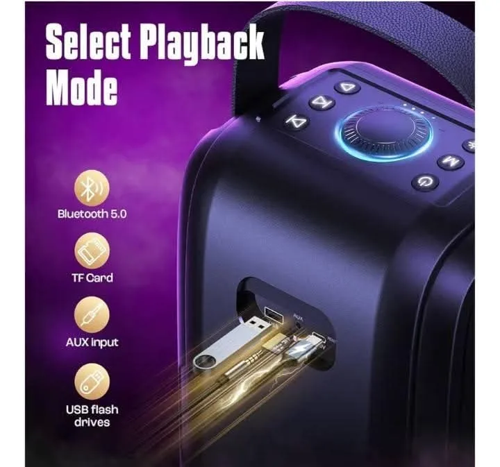 W-KING T9-2 Portable Bluetooth Speaker image indicator(3)