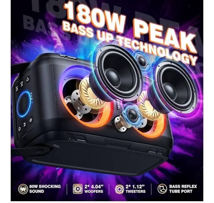W-KING T9-2 Portable Bluetooth Speaker - photo 4