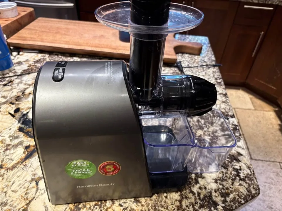Hamilton beach slow juicer. image indicator(3)